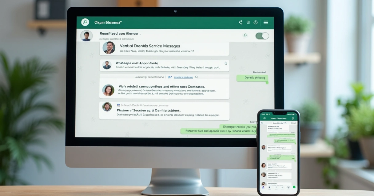 Integração do WhatsApp com sistema de clínica odontológica 