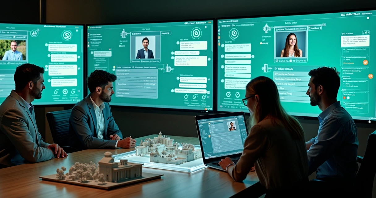 Leads automatizados sendo qualificados por IA no WhatsApp
