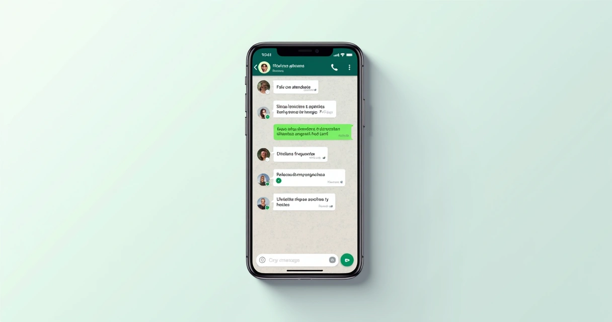 Menu do WhatsApp com botões guiados para atendimento ao cliente por chatbot 