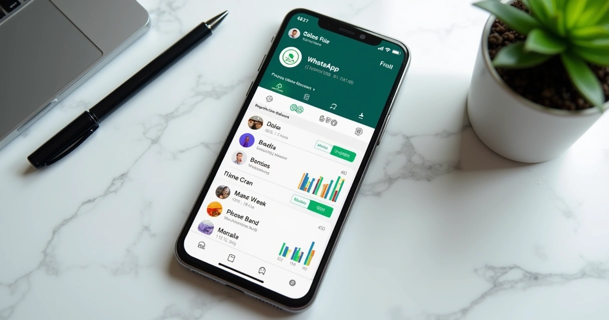 WhatsApp mostrando relatório do Poupy integrando bancos digitais 