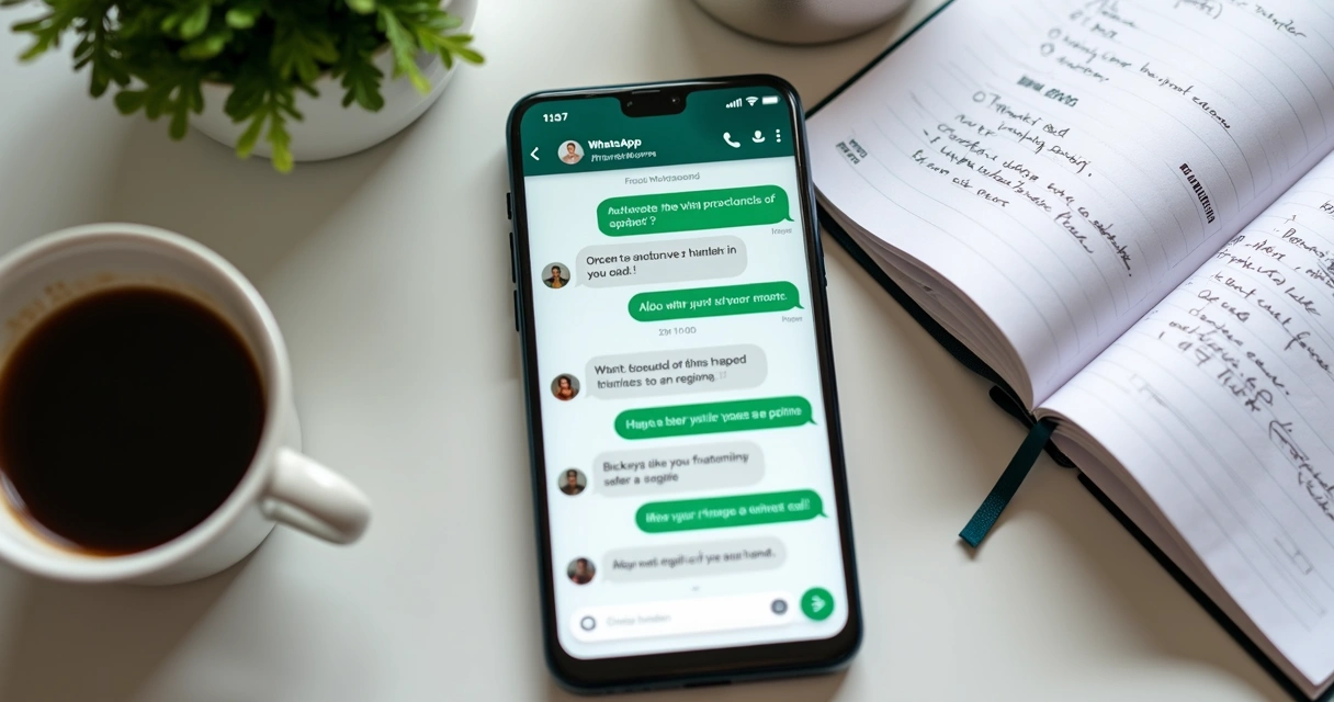 Tela de WhatsApp mostrando vendas automatizadas 