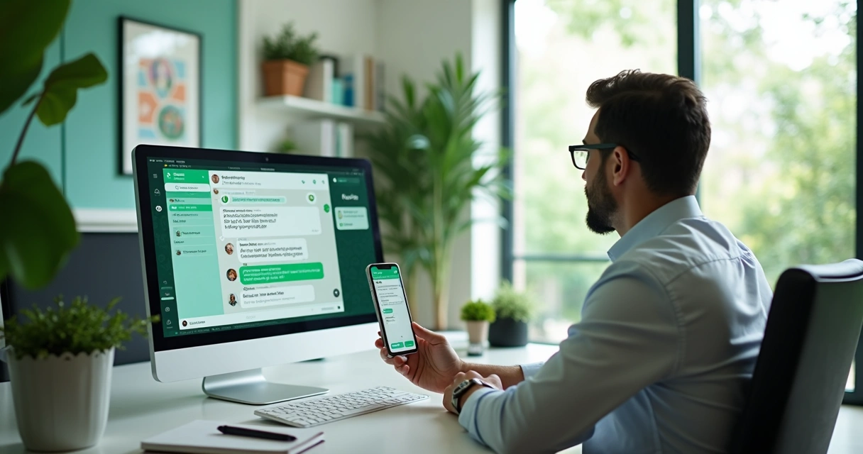 Atendimento comercial por WhatsApp integrado ao processo de vendas 