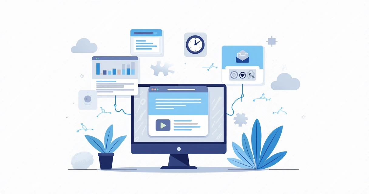 Widgets visuais em dashboard de projetos tech 