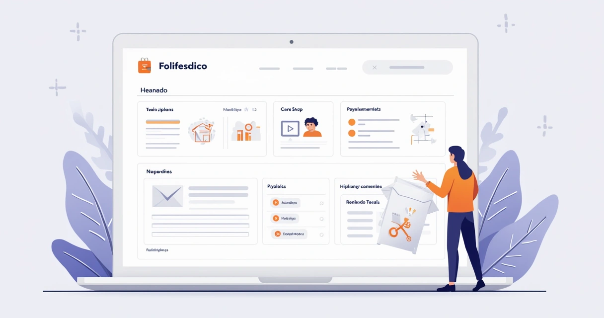 Wiki de processos internos com interface simples e colaboração 
