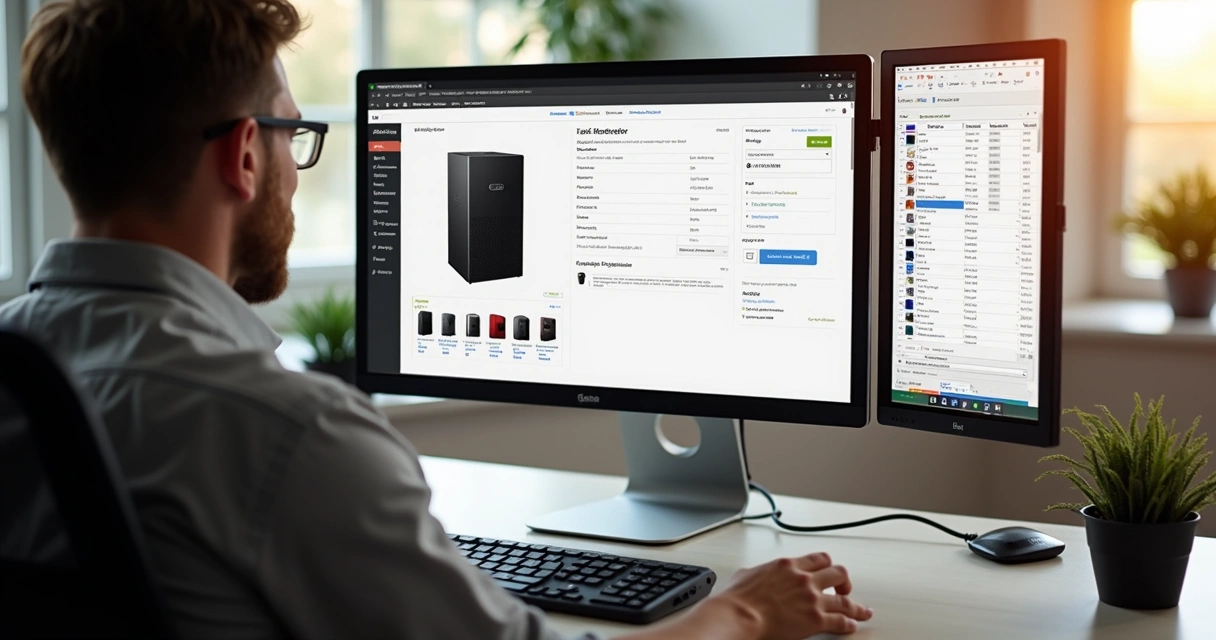 Product listings in WooCommerce dashboard with descriptive detail fields