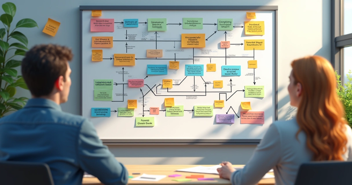 Exemplo de workflow automatizado de nutrição de leads 
