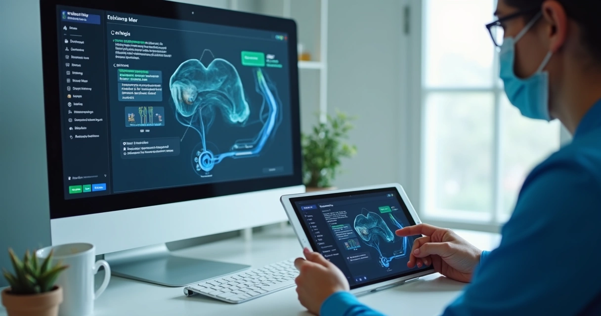 Fluxo de trabalho automatizado sem programação em clínica odontológica
