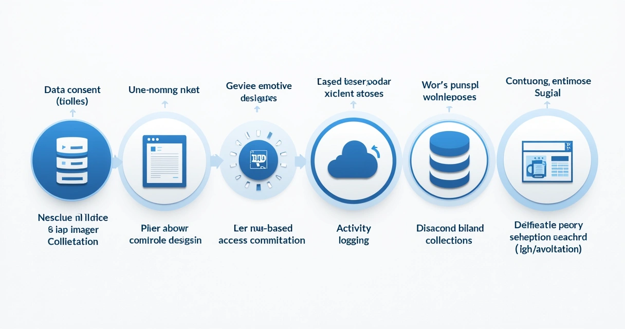 Diagrama de workflow de compliance em um app Bubble.io 