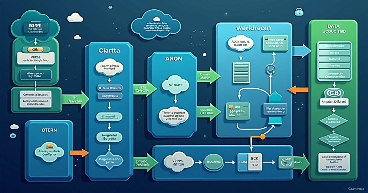 Fluxo de enriquecimento de dados em cascata 