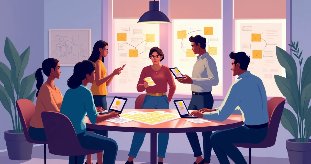 Workshop de brainstorming com parceiros 