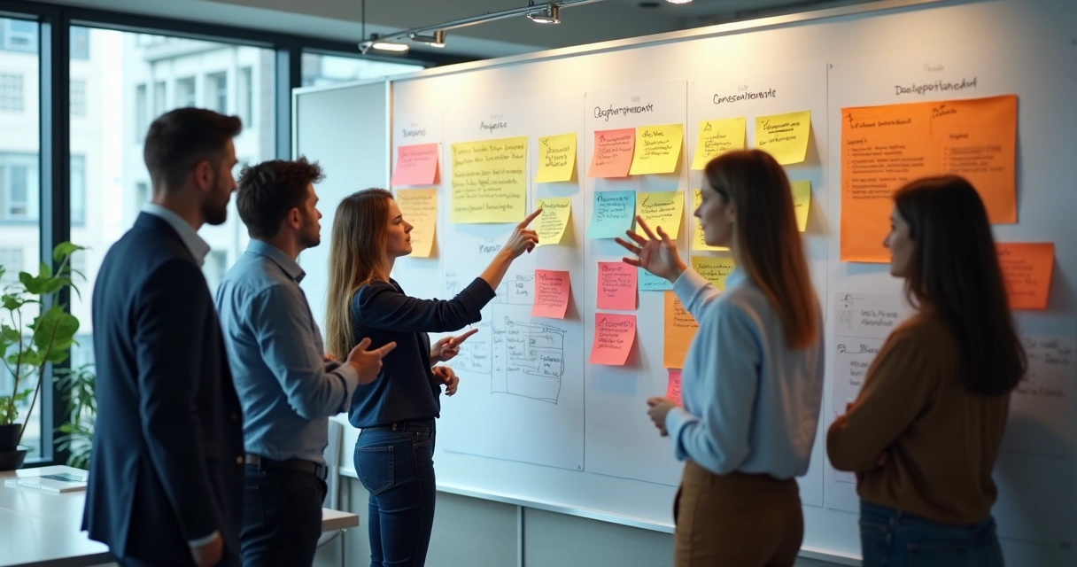 Workshop curto times definindo OKRs alinhados 