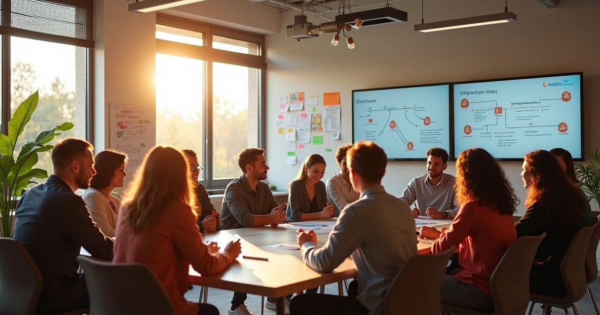 Workshop de integração cultural empresarial