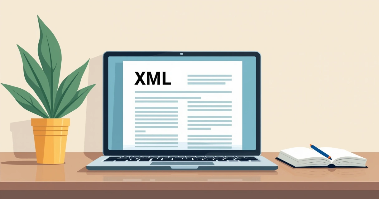 Exemplo de arquivo XML com informações estruturadas